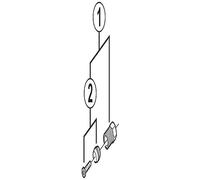 SHIMANO SCREW KIT + OGIVE + INSERT SM-BH90