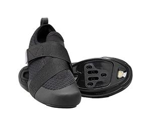 SHIMANO SH-IC100 High Performance Indoor Cycling Shoe, Black, 48