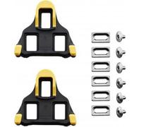 SH11 Centre Floating Pivot Cleats, Black One Size