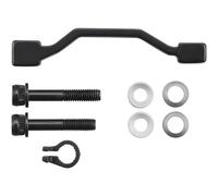 SHIMANO Adapter for post type calliper, for 180mm Post fork mount to 220 mm rotor,Black