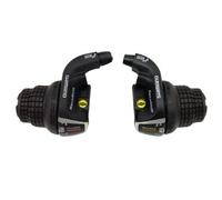 SHIMANO SL-RS35-Right/Left Revoshift 21 Speed Shifter Set (Black)