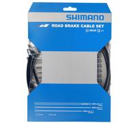 Shimano Road Brake Cable Set With Stainless Steel Inner Wire - Black