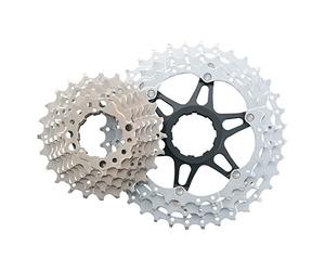 SHIMANO SLX CS-HG81 Cassette 10-speed silver/grey Design 11-34T 2021 7 speed freewheel