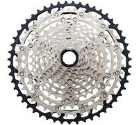 SHIMANO SLX CS-M7100 Cassette - 12-Speed, Silver/Black, Micro Spline