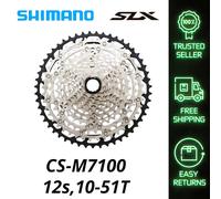 MTB SLX M7100 Cassette 12S x 10/51 Teeth Black/Silver
