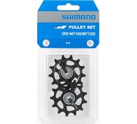 Shimano Spares SLX RD-M7100 tension and guide pulley set, Black
