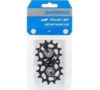 Shimano SLX RD-M7100 tension and guide pulley set Black / Silver