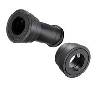 Shimano Slx/xt Mtb Bb71 Press Fit Bottom Bracket Cups 89.5/92 mm Black / Silver