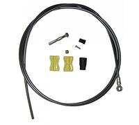 SHIMANO Disc Brake BH90hoseBanjCnct RR BK,Black,1700 mm