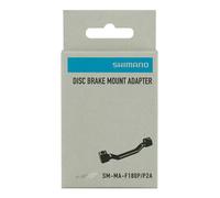 Shimano Sm-ma-f180p/p2 20 Mm Disc Brake Caliper Adapter 180 mm Black