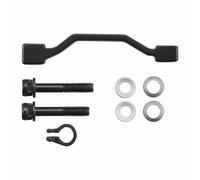 Shimano Sm-ma-f220p/pl Disc Mount Adapter 220 mm Black