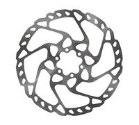 SHIMANO SM-RT66 SLX 6-Bolt Disc Brake Rotor (180-mm), Silver