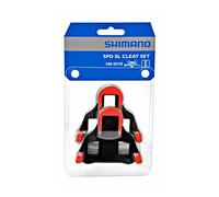 Shimano SM-SH10 Clipless SPD Pedal Cleats Zero Degree Float - Red