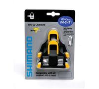 Shimano SM-SH11 SPD SL cleats centre pivot floating yellow