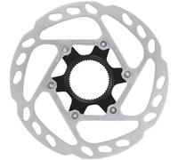 Shimano SMRT64 Centrelock Rotor Internal Lockring Silver / Black