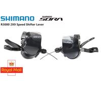 Shimano Sora SL-R3000 Flat Bar Road Bike Shifters - Pair - 2x9 Speed