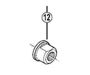 Shimano SPARE PART FHM810/M815 axle nut M12