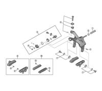 Shimano BR-R9100 quick release assembly