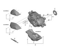 Shimano Steps Du-e6100 Lock Ring Grey One Size Black