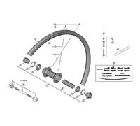 Shimano Spares Bicycle Cycle Bike WH-S500 Nipple