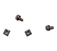 Shimano Spares Bicycle Cycle DU-EP800 Bolt And Nut Black - Pack Of 2 - One Size