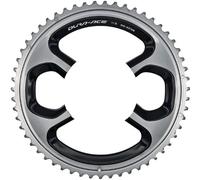 Shimano Spares Bicycle FC-9000 Chainring For 55-42T Silver / Black - 55T - ME