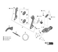 Shimano Portapoleas Exterior +Torn. - RD-R8150 Bike Derailleur Component