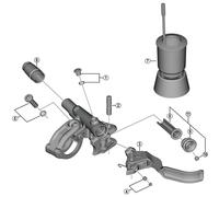 Shimano BL-M7100 brake lever replacement