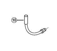 Shimano Spares Brake inner cable lead pipe 45 degree