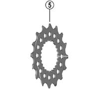 Shimano Spares CS-M8100 sprocket wheel 16T C, Black