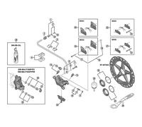 Shimano Spares Cycle Bicycle Bike BR-M965 Bleed Nipple And Seal Ring