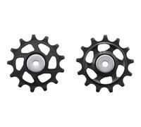 Shimano Spares SLX RD-M7100 tension and guide pulley set, Black