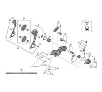 Shimano Spare Part Inner Plate RD-M8000 GS Type