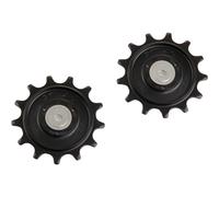 Shimano Rd-m9250 Jockey Wheel Set Silver One Size Black