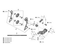 Shimano Spares RD-R7000 inner plate, GS