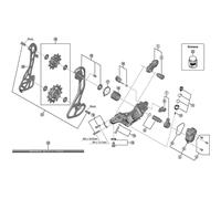Shimano Spares RD-RX810 inner plate