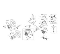 Shimano SM-RT76 rotor fixing bolt unit