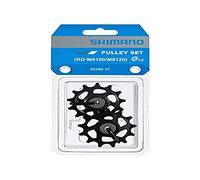 Shimano XT M8100 Tension & Guide Pulley Jockey Wheels - Black / 12 Speed Black