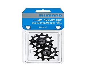 Shimano Spares Deore XT RD-M8100/8120 tension and guide pulley set, Black