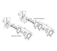 Shimano Spares FC-S500 Chainring Bolts And Nuts Black - Pack Of 5 - M8 X 8.5 MM