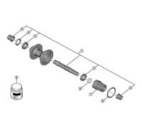 Shimano Fh-tc600 Shimano/sram Hg Freehub Body Silver