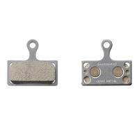 Shimano Spares G04S Disc Brake Pads and Spring - Steel Back - Metal Si