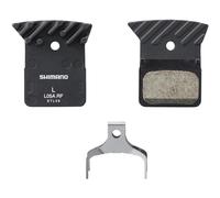Shimano L05A-RF Resin Disc Brake Pads and Spring with Cooling Fins