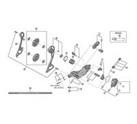 Shimano Spares RD-RX800-GS outer plate assembly, GS