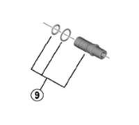 Shimano Spares RD-RX800 P-axle unit