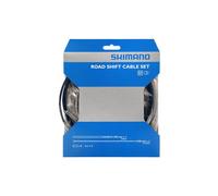 Shimano Spares: Road gear cable set with steel inner wire, black