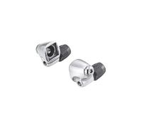 SHIMANO Spares SM-CS50 outer down tube cable stops assembly for steel frames, silver a, One Size, Y67B91000
