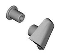 Shimano Spares SPRE FC08 fixing bolt set for 46-36T