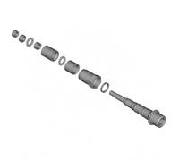 Shimano Spares PD-M9200 pedal axle assembly; left hand