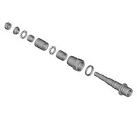 Shimano Spares PD-M9200 pedal axle assembly; right hand